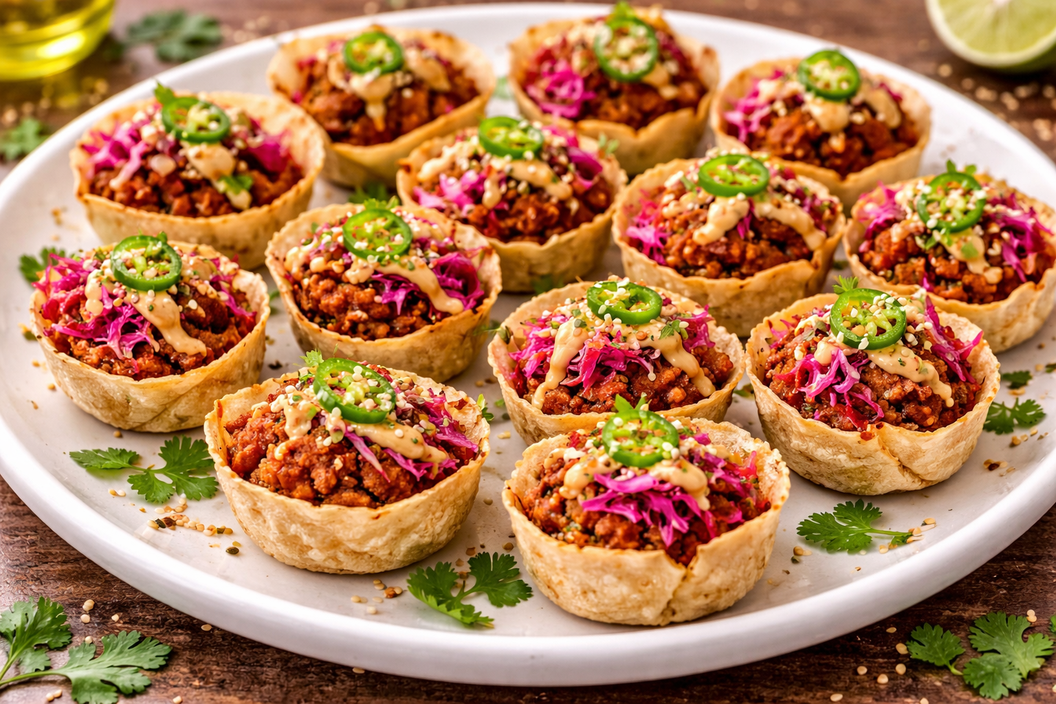 Mini Taco Cups